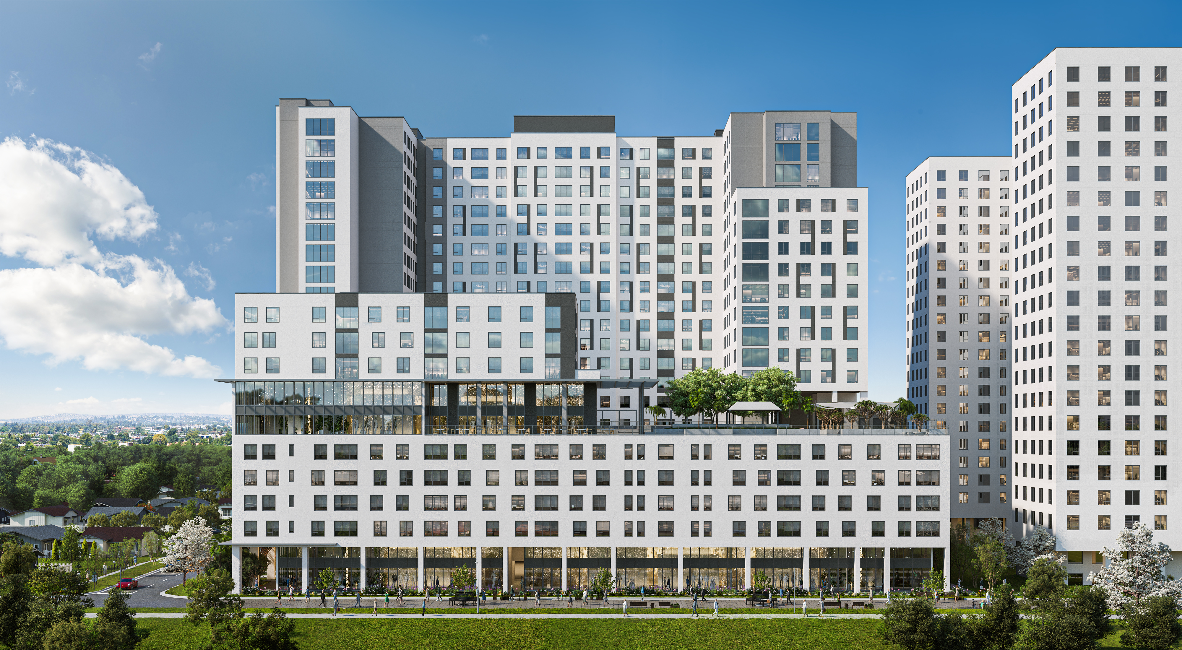 Toll Brothers Campus Living® and CanAm Capital Partners open new luxury apartment community at Florida International University