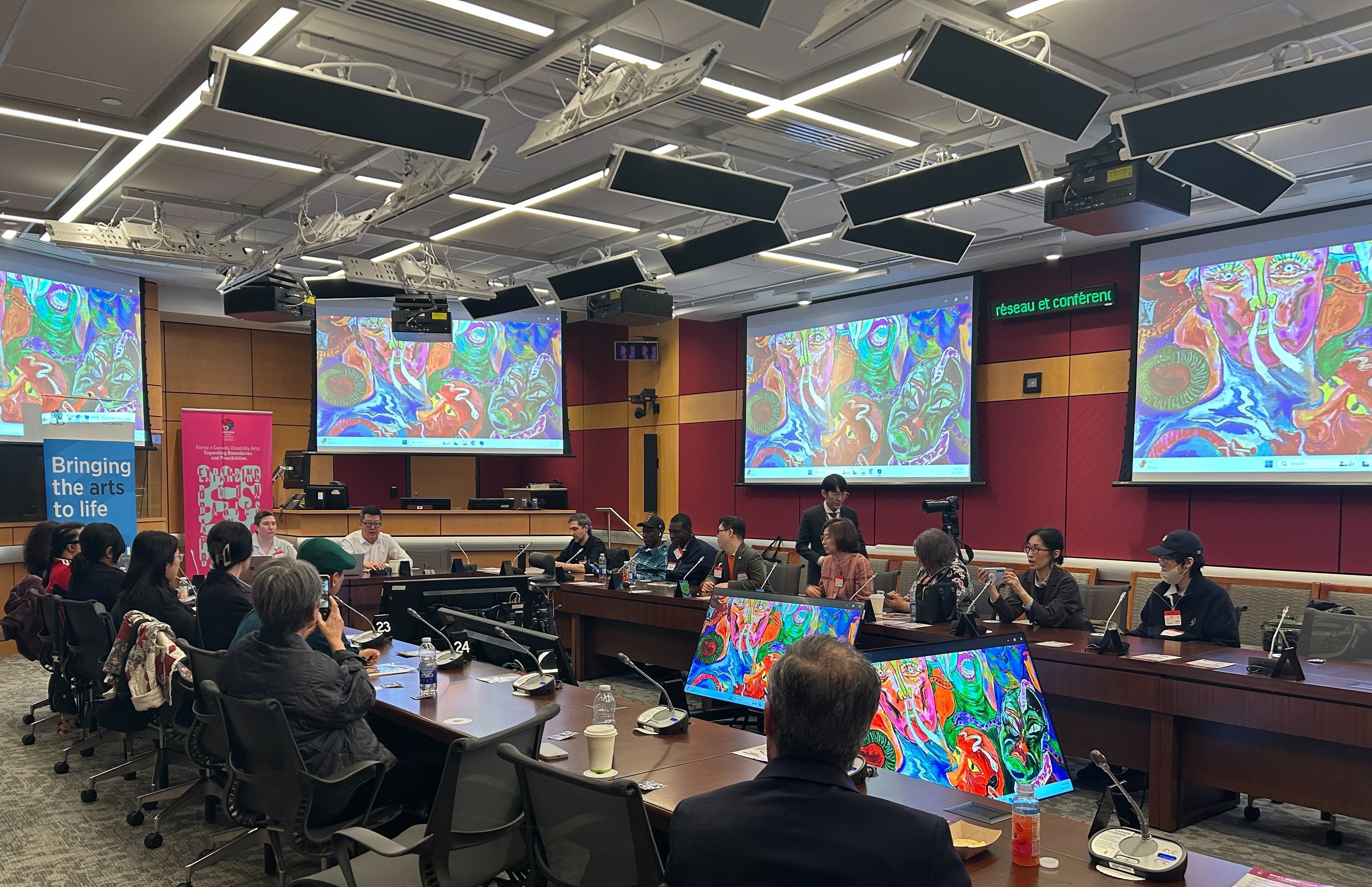 Korea x Canada Disability Arts Exhibition_Sketch 02