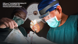 Ocutrz ORLenz Augmented Reality Wireless Surgery 3D Visualization Headset
