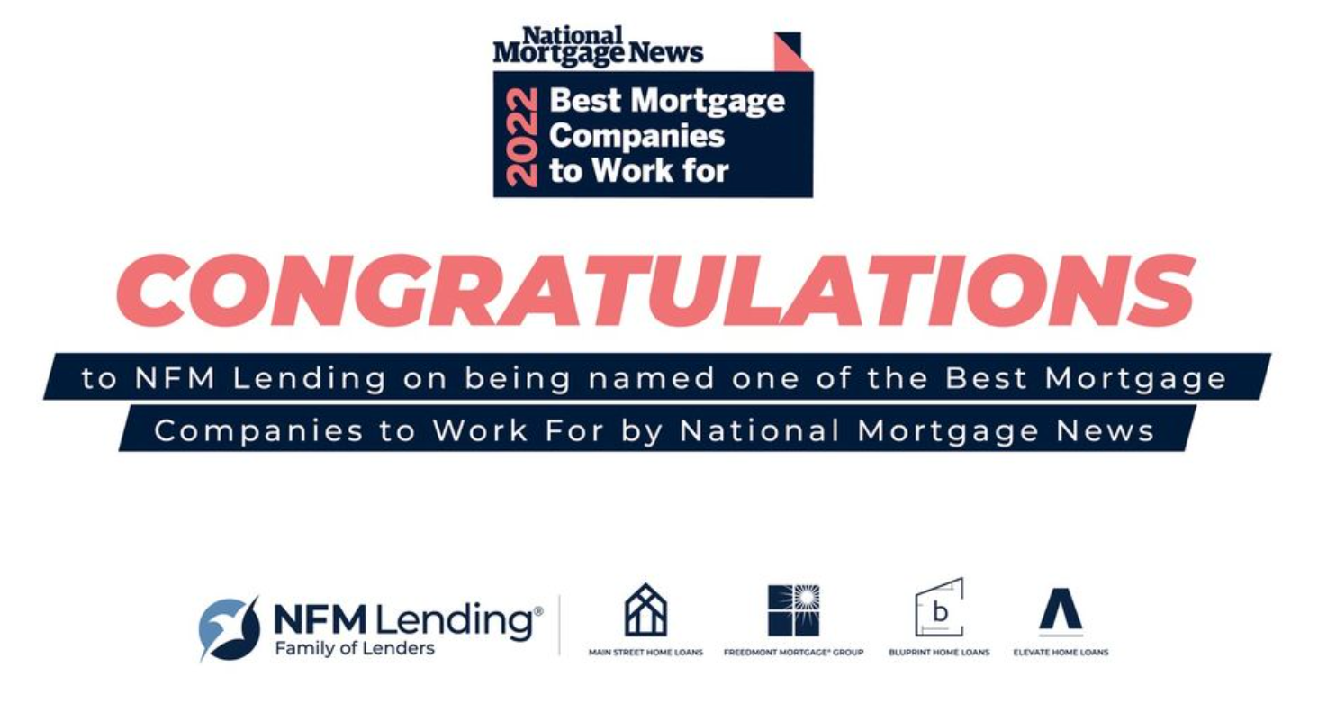 NFM Lending named among the 2022 “Best Mortgage Companies