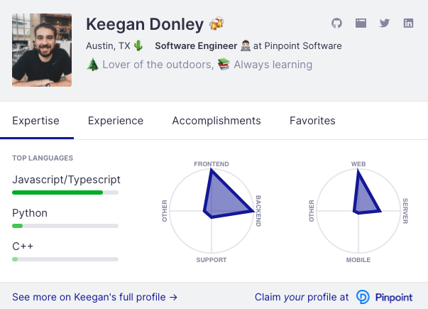 Pinpoint Profile