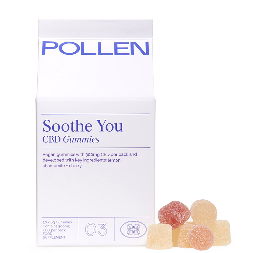 POLLEN's CBD Gummies 'Soothe You'