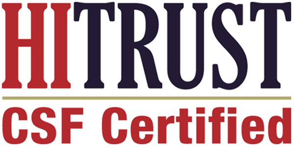 Health Information Trust Alliance (HITRUST) Common Security Framework (CSF) Certified Status