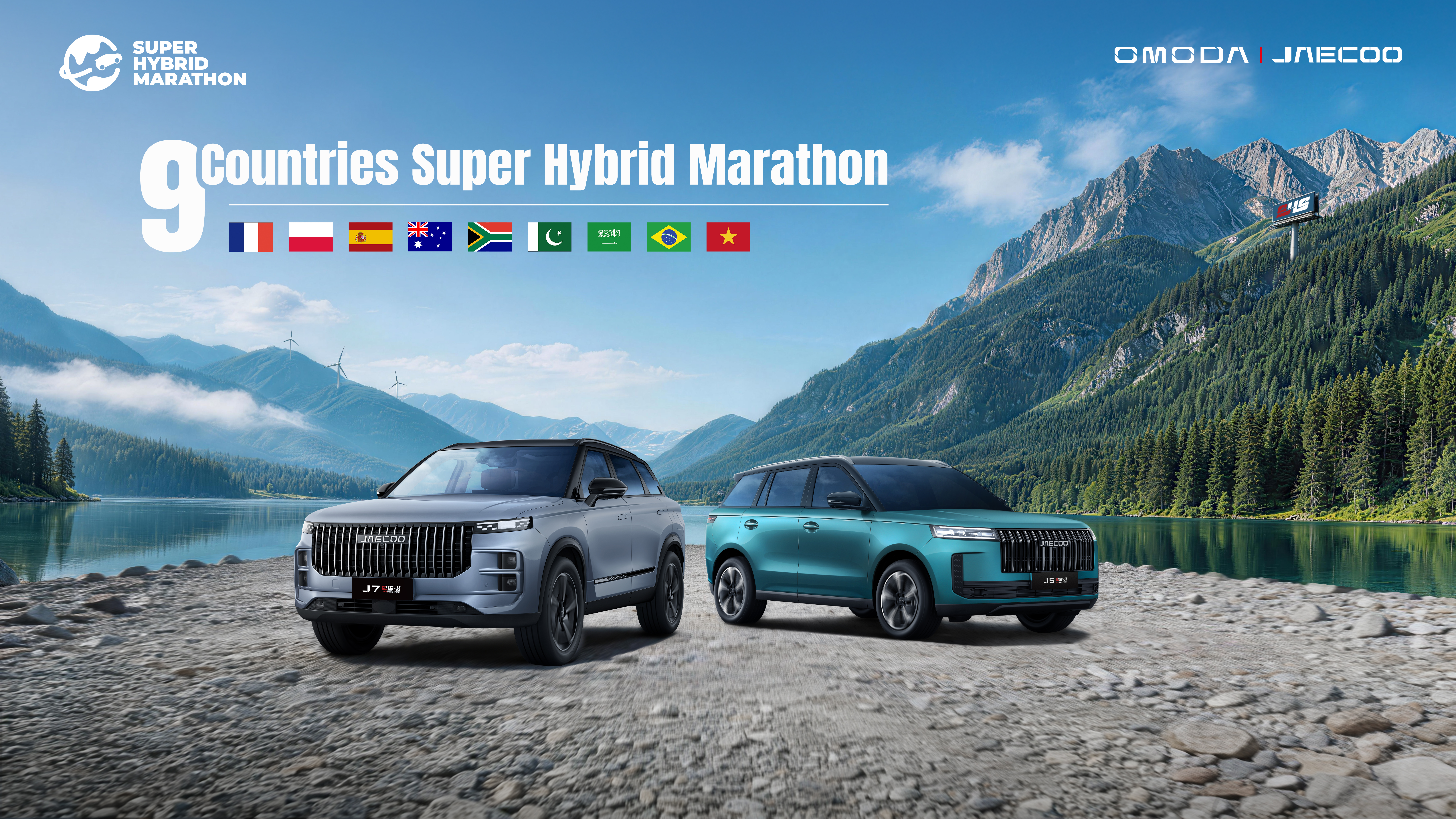 9 Countries Super Hybrid Marathon