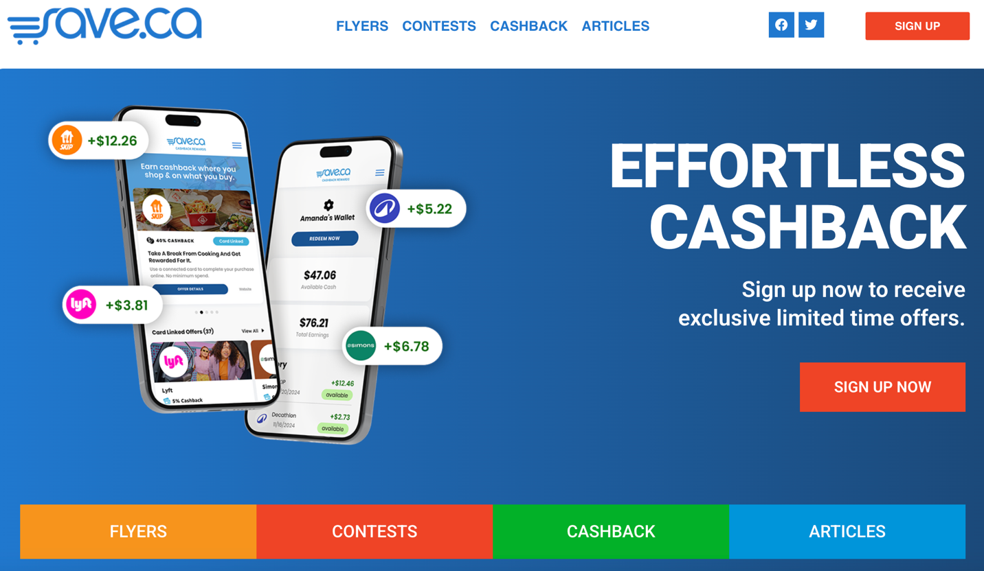 Save.ca’s revolutionary Cashback Rewards Program offers a much-needed solution for budget-conscious shoppers and for marketers looking to gain consumer insights.