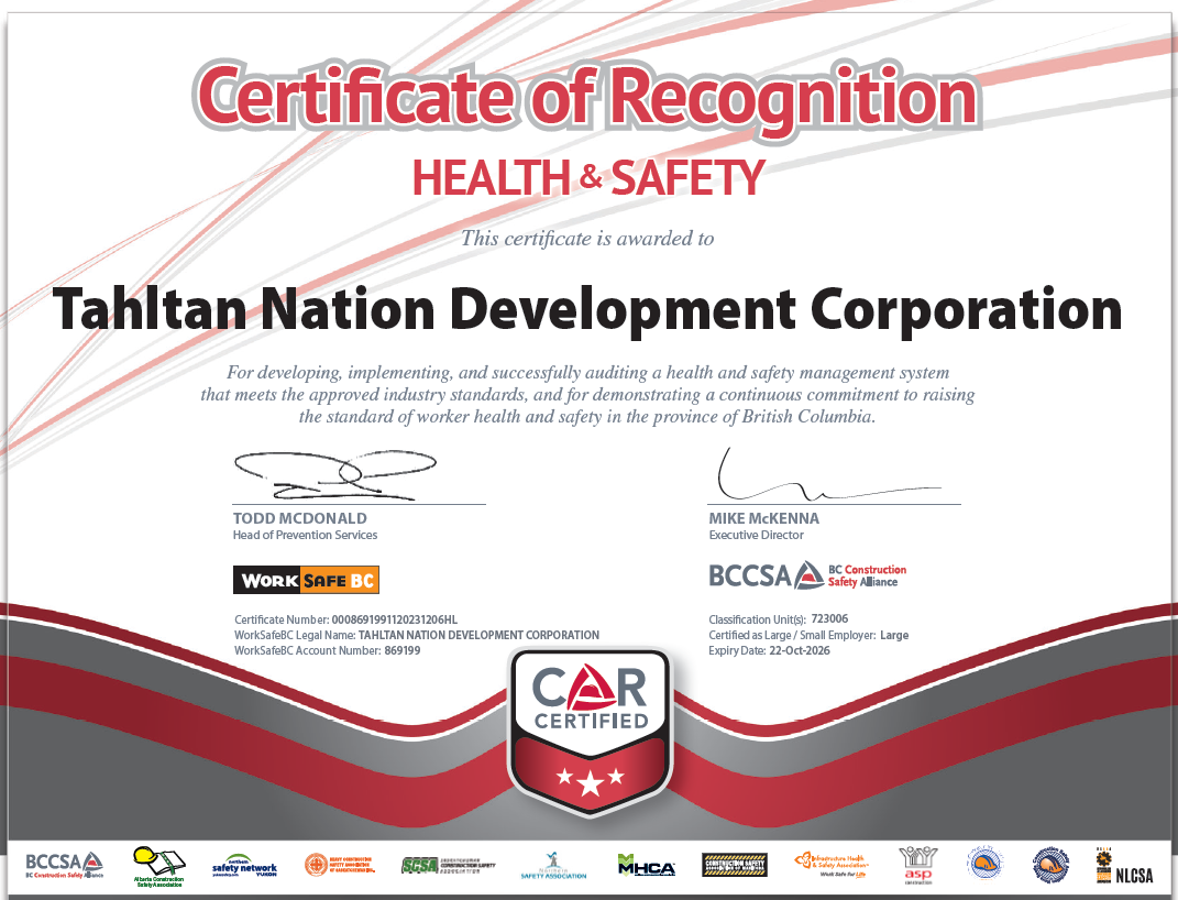 TNDC COR CERTIFICATE 2023