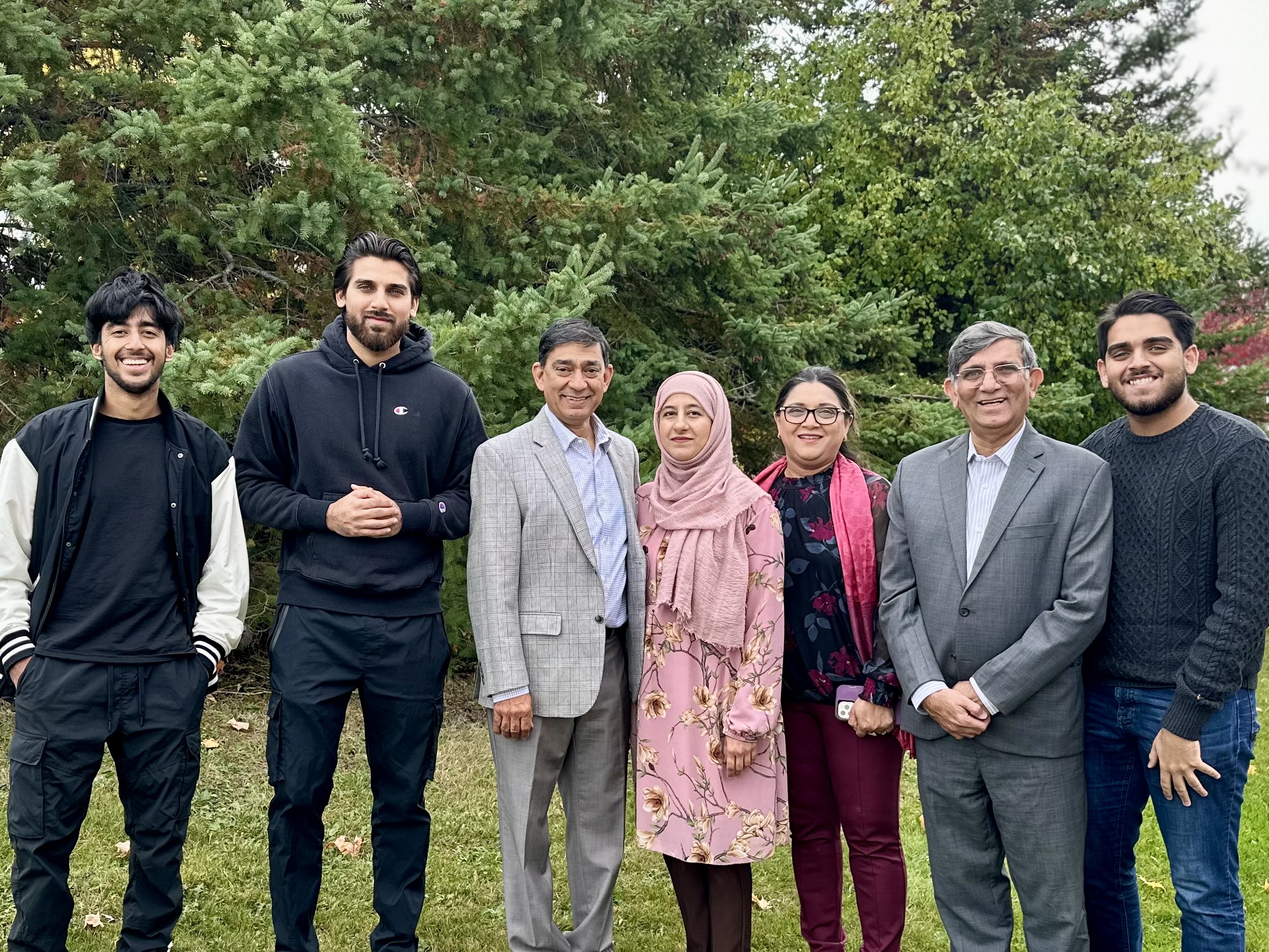 Hamza Hayder, Shahrez Hayder, Jibreel Adnan, Ayesha Jamil, Samina Daniyal, Ibrahim Daniyal, Shyan Hayder