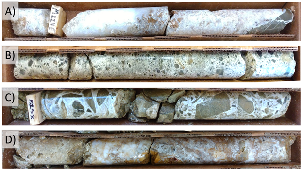 Figure 1, Core photographs