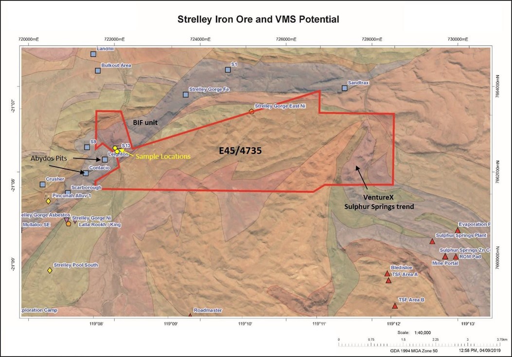 Figure 1 – Sample Location Map