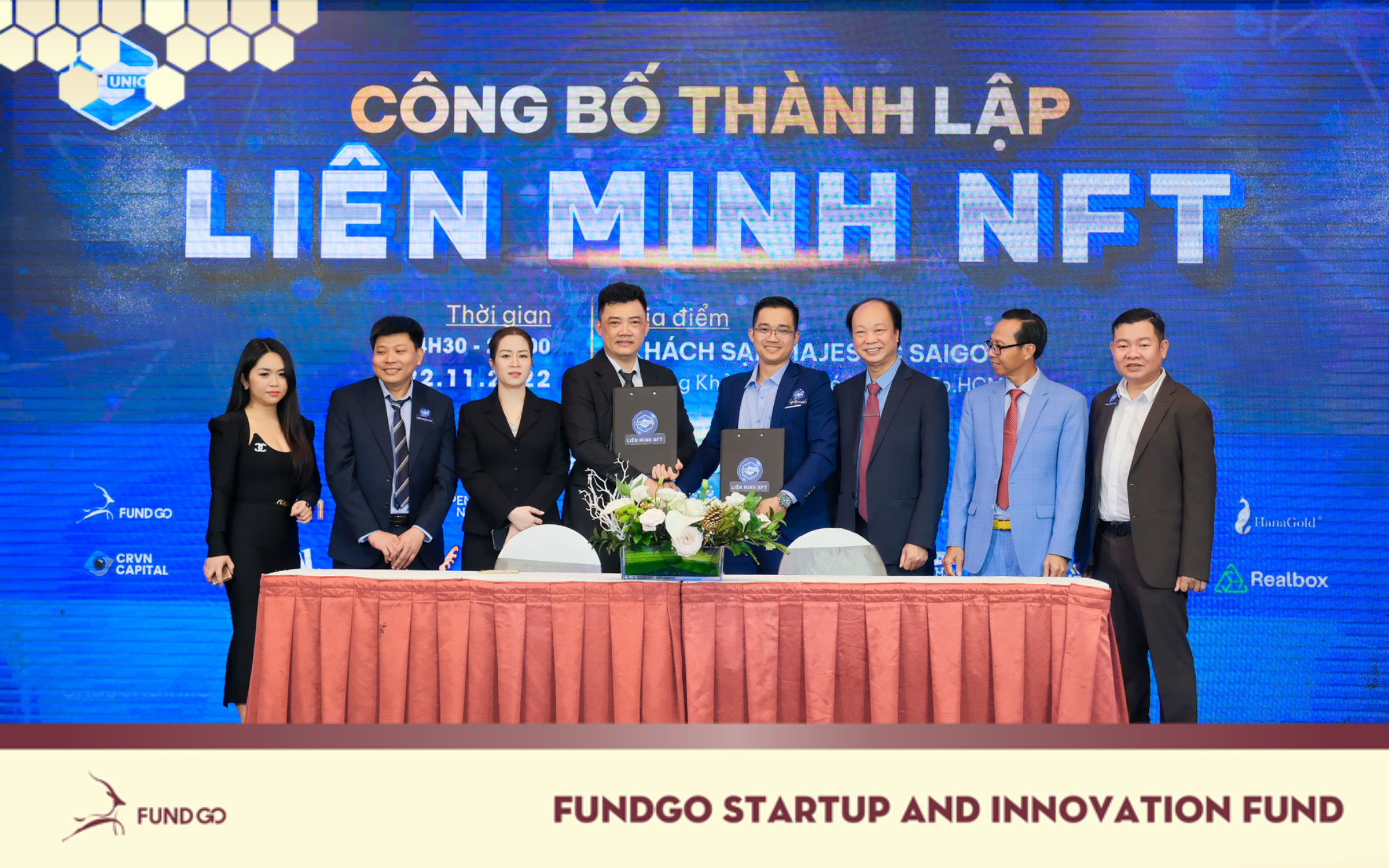 Development of blockchain technology in Vietnam at the Establishing Ceremony of NFT Union