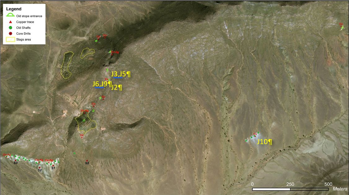 Figure 1 - Silver Hill Global Map