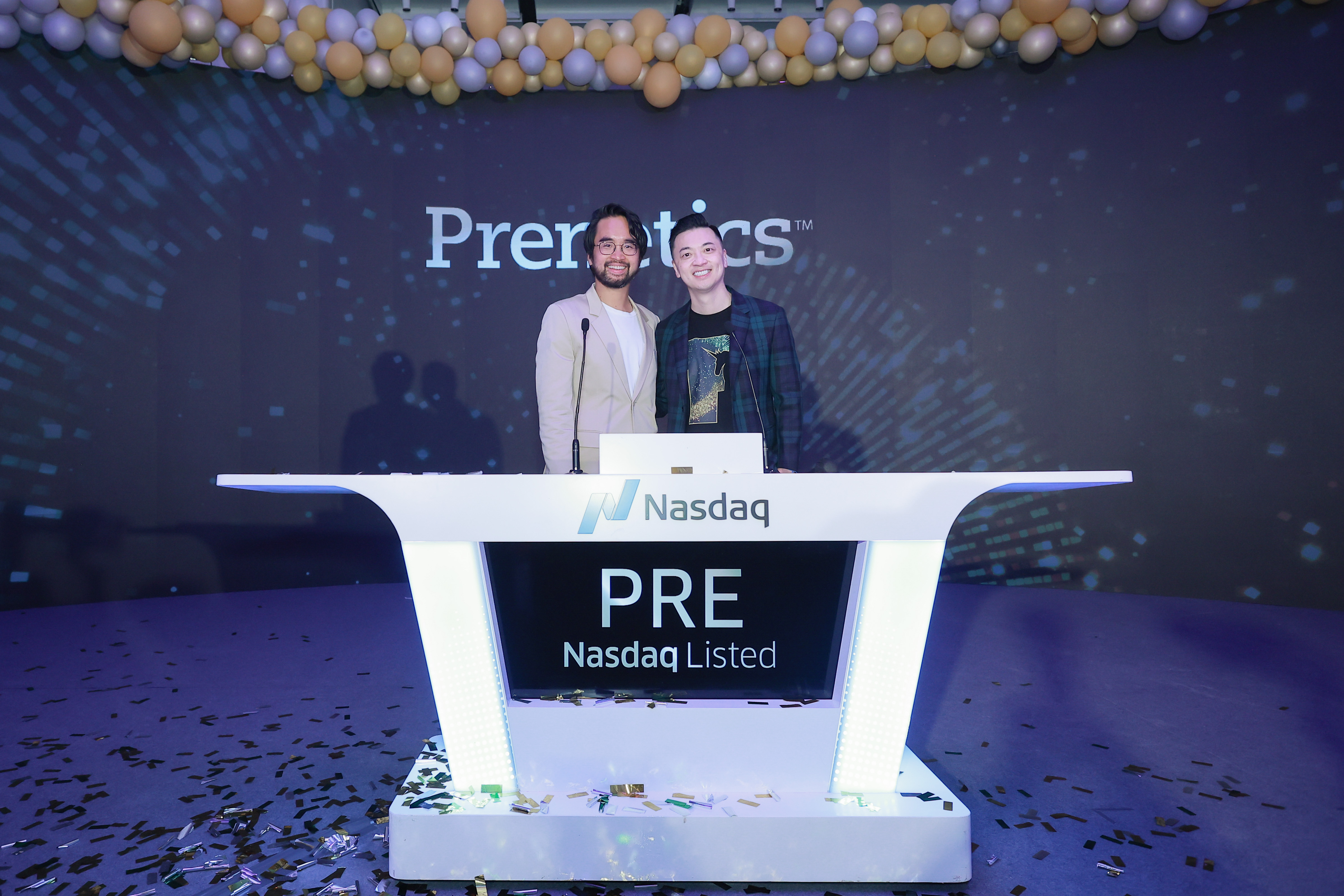 Prenetics Rings the Opening Bell and Debuts on Nasdaq
