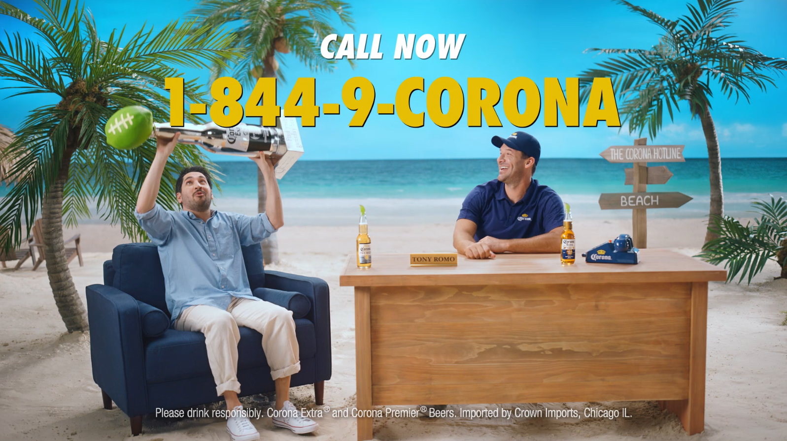 Football Season is Here! Corona® Hotline Returns with