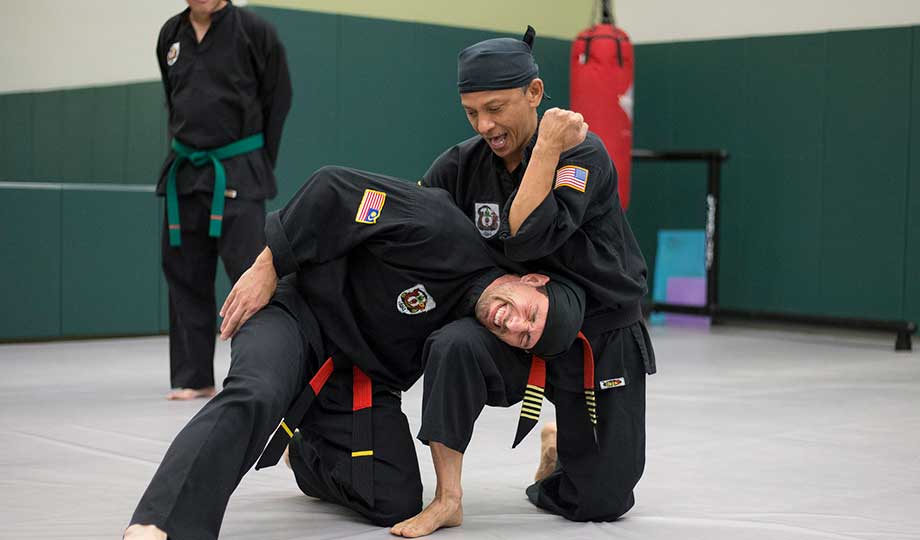 College of DuPage Computer Information Systems Co-Coordinator Sheikh “Sam” Shamsuddin takes on an opponent.