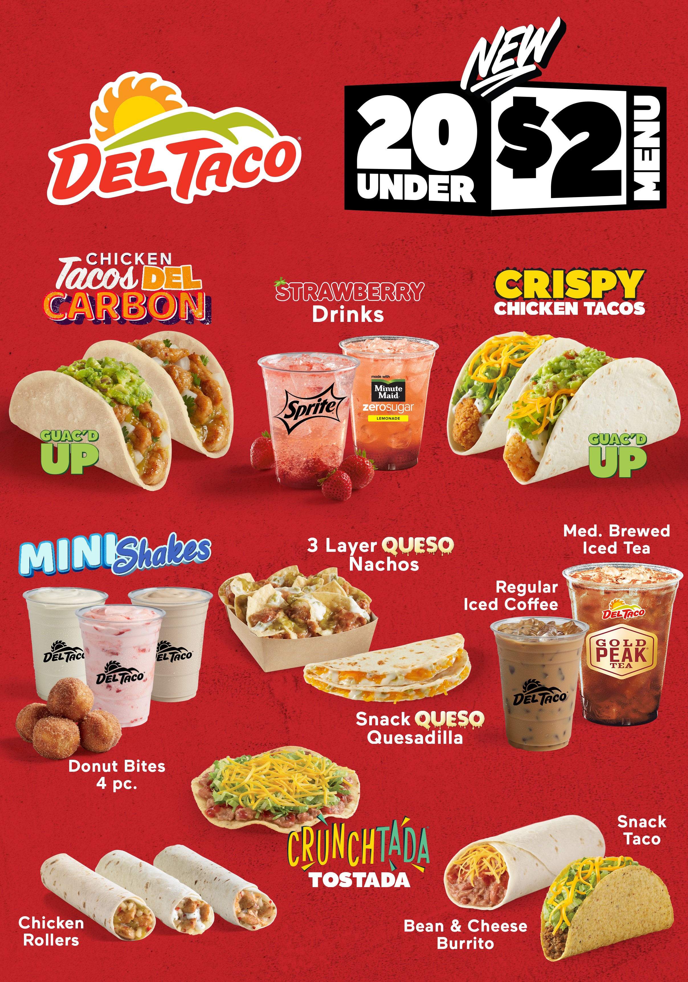 Del Taco Launches Industry Leading “20 Under 2” Value