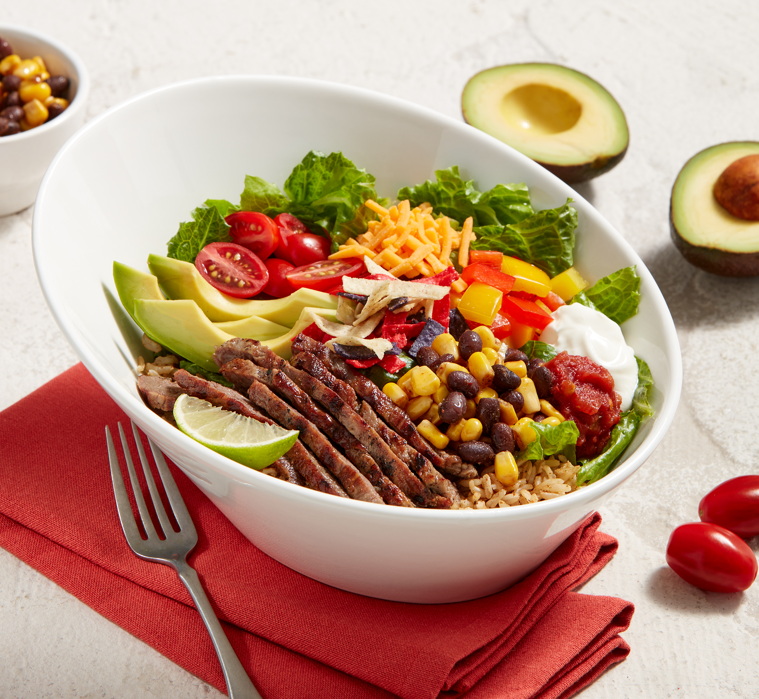 The Chopped Leaf's new Steak Fajita Salad