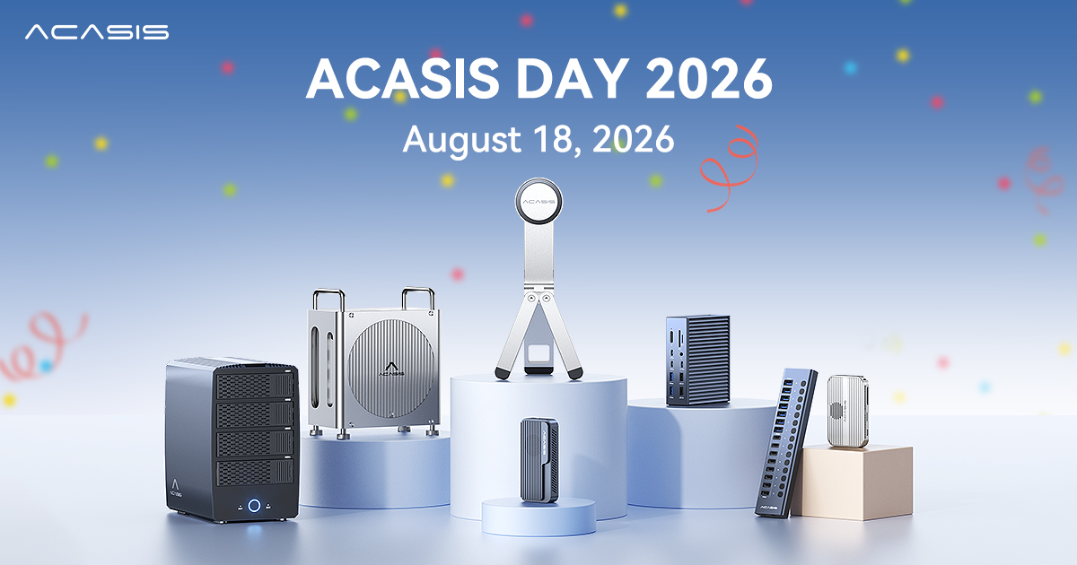 ACASIS officially launches its 2026 818 Brand Day.