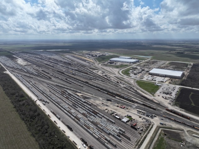 Overhead view of Gulf Inland Logistics Park