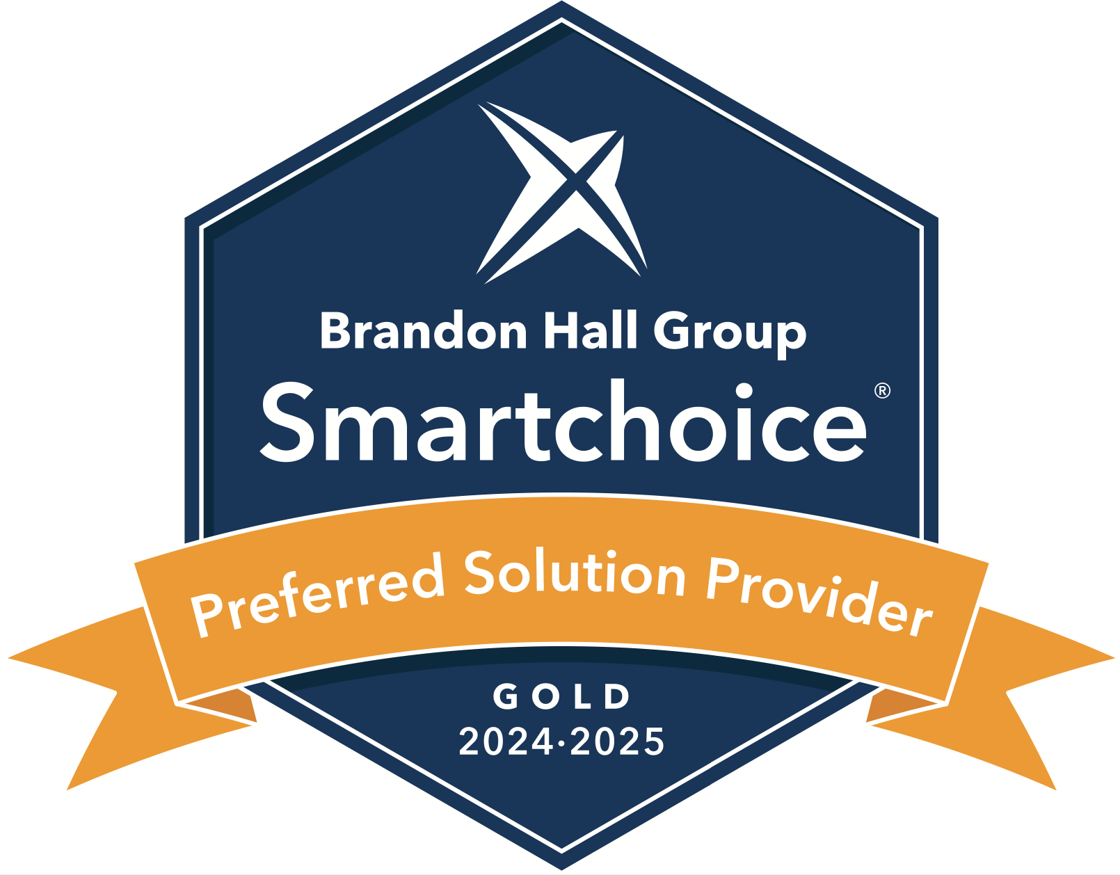 Learning Pool's Gold Preferred Provider Badge