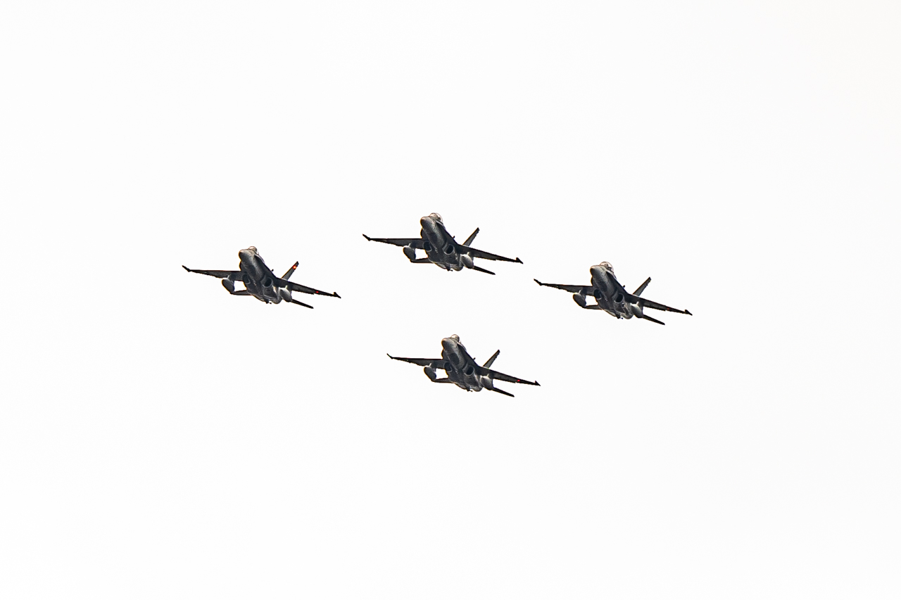 CF-18 Hornet Aircraft from CFB Bagotville