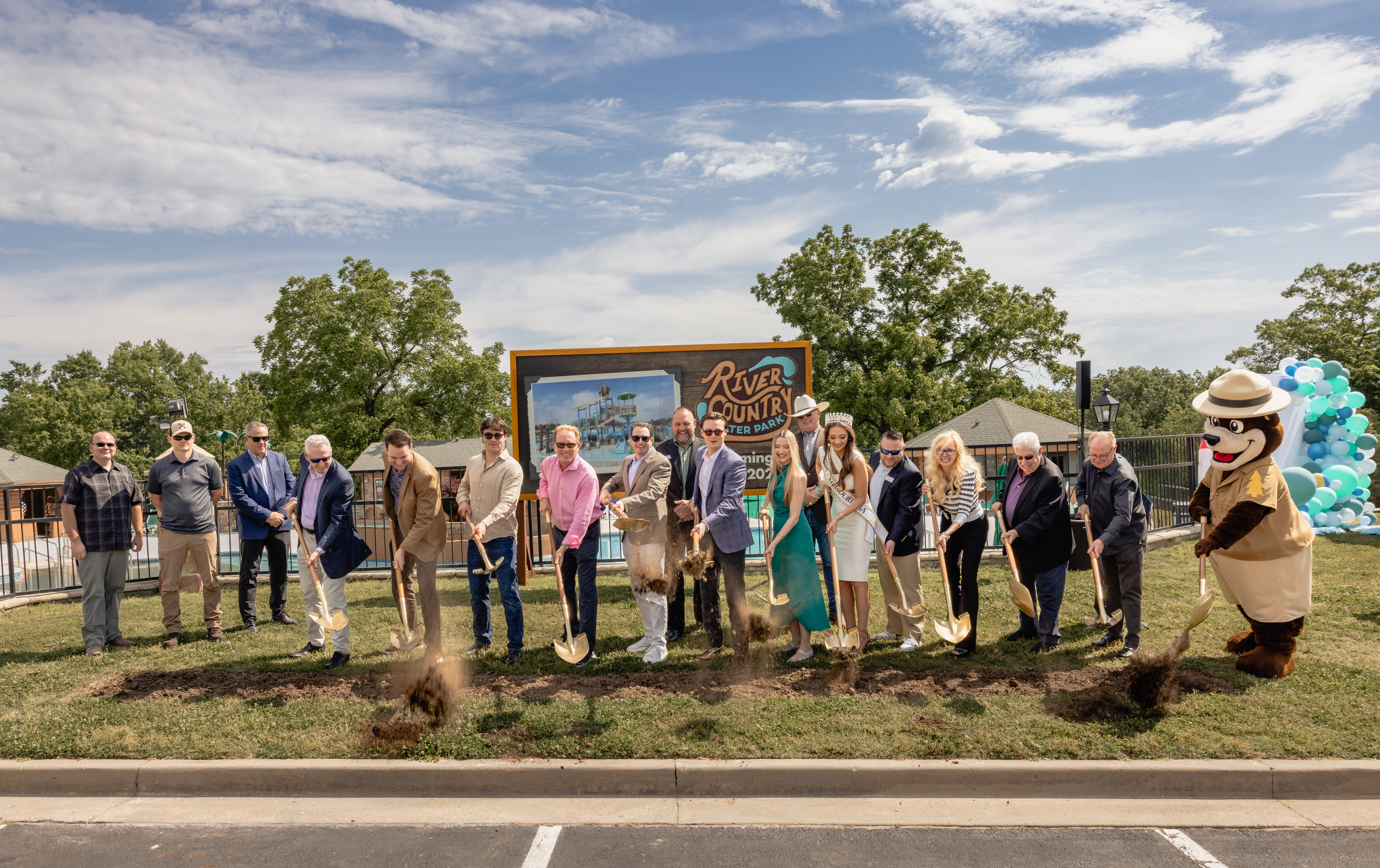 Water Park Groundbreaking