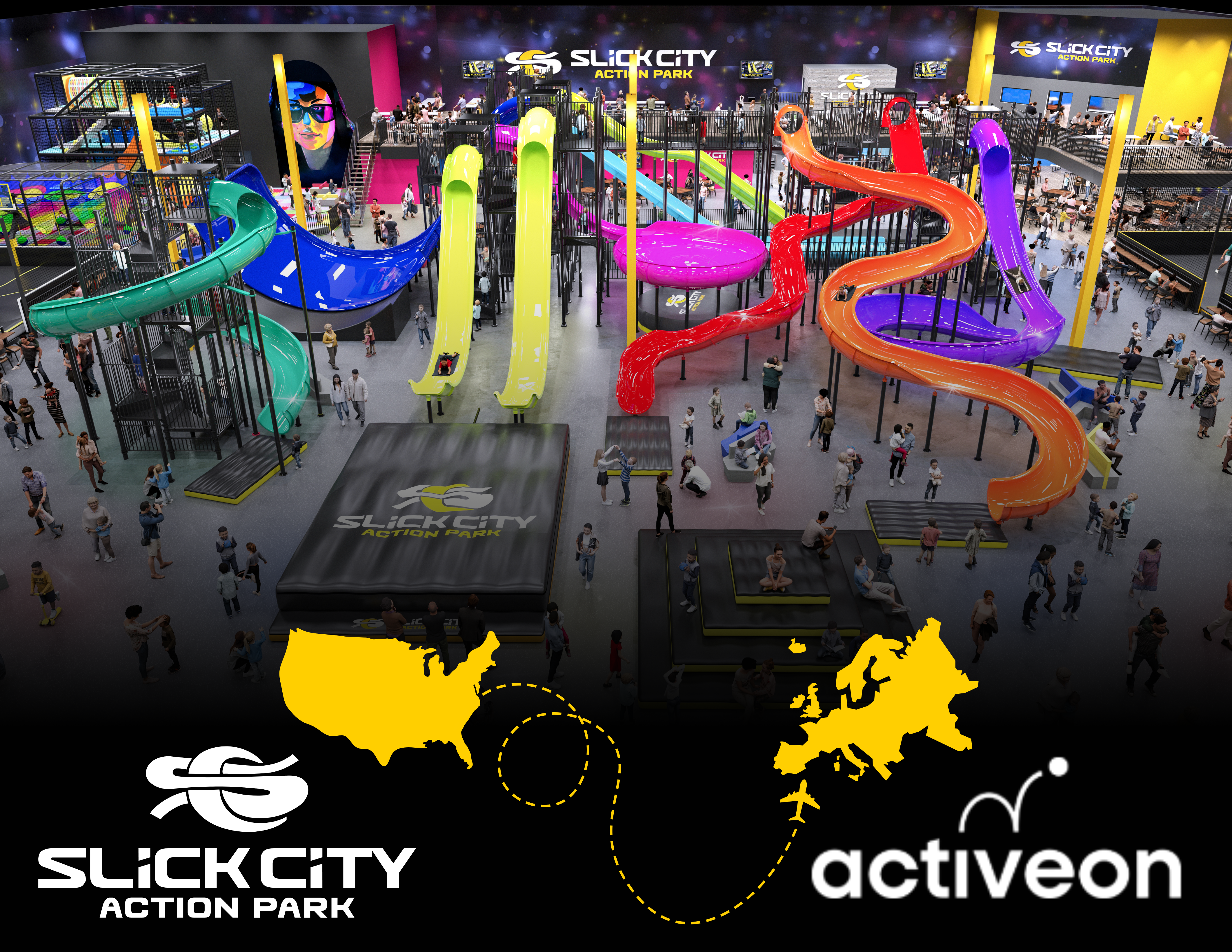 Slick City Action Park Announces First International Expansion with Activeon Partnership