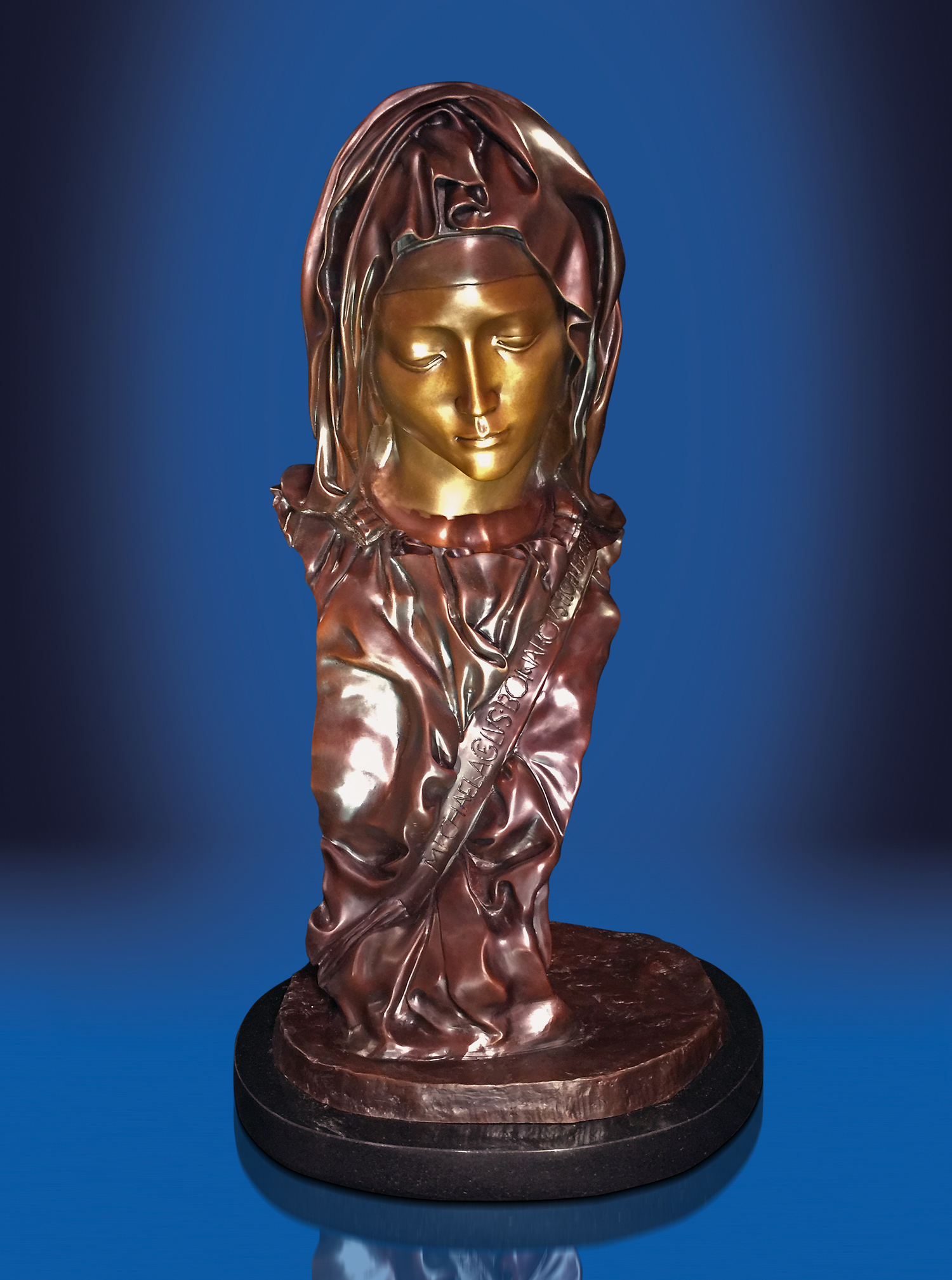 Madonna Bust Michelangelo cast by Foundry Michelangelo in a limited edition of 777