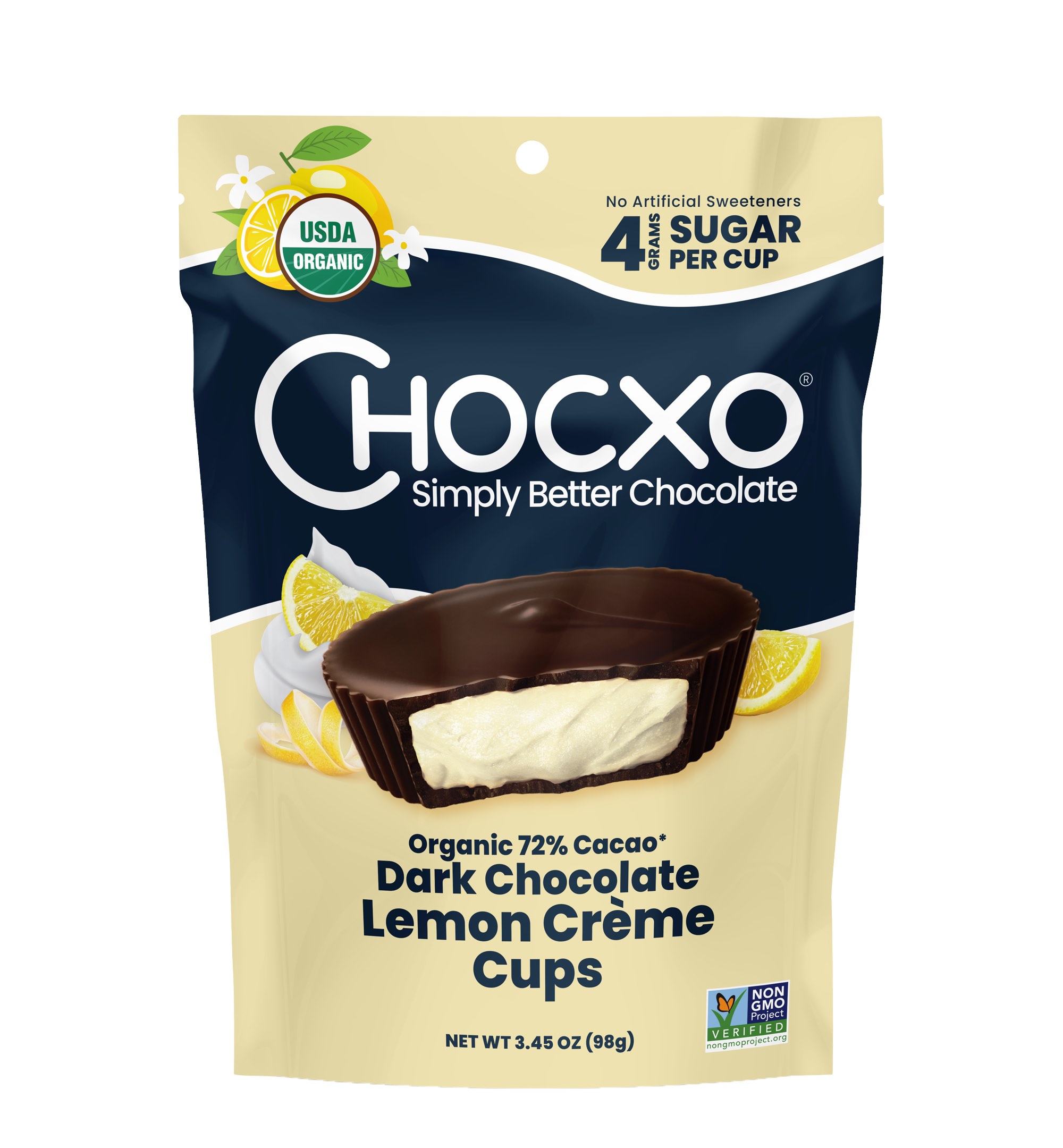 CHOCXO DARK CHOCOLATE LEMON CRÈME CUPS NAMED A 2024 EDITORS’ PICK BY PROGRESSIVE GROCER MAGAZINE