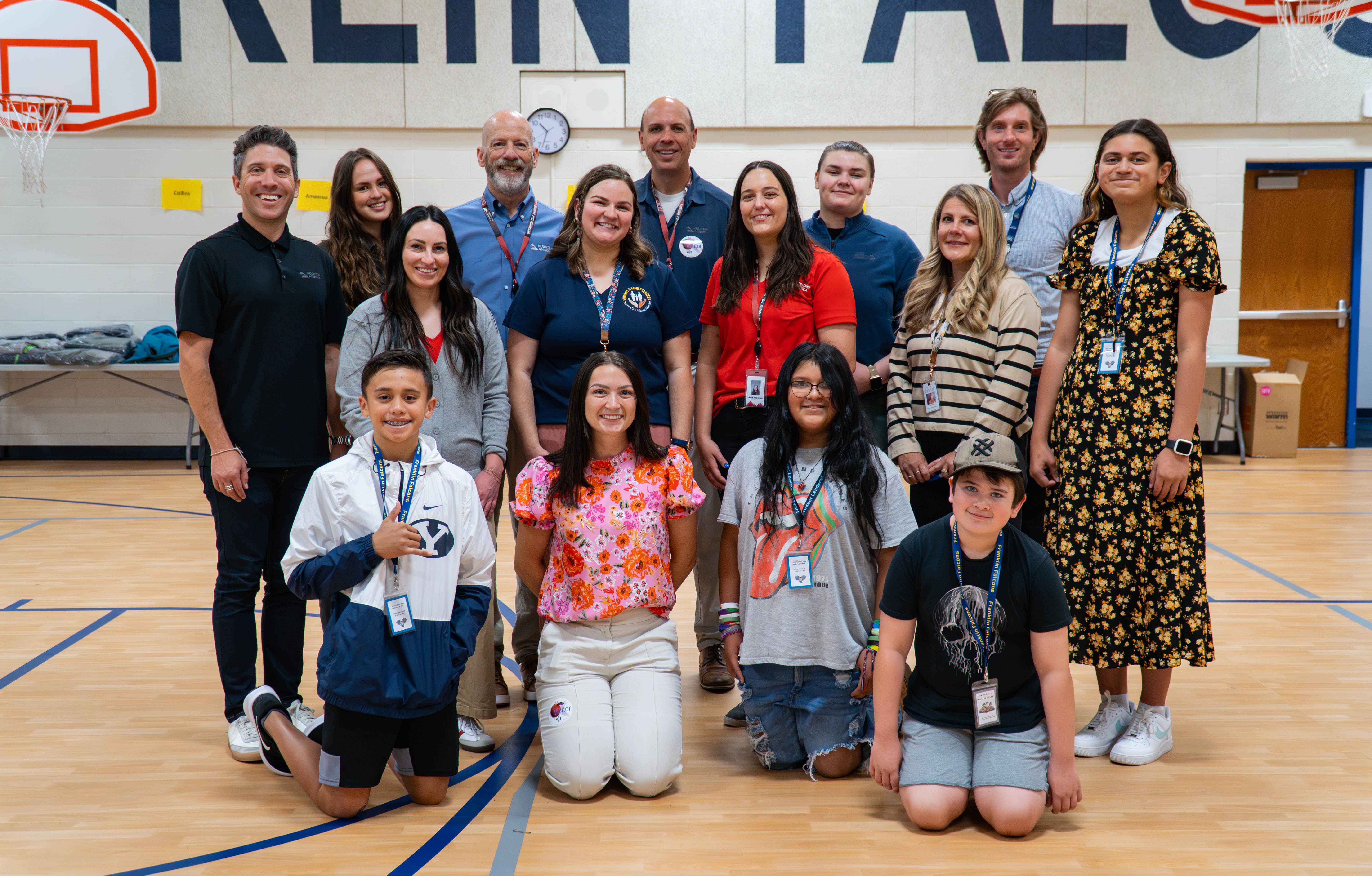 Mountain America Credit Union donates over 400 coats to students attending Franklin Elementary School in Provo, Utah: Students of Franklin Elementary School in Provo, Utah receive over 400 new winter coats from Mountain America Credit Union and Operation Warm