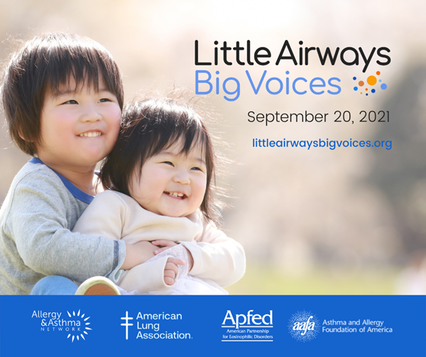Little Airways, Big Voices aims to bring the voice of patients and families impacted by asthma in childhood to the forefront of drug development and research.