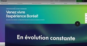 Nouveau site Web du Collège Boréal