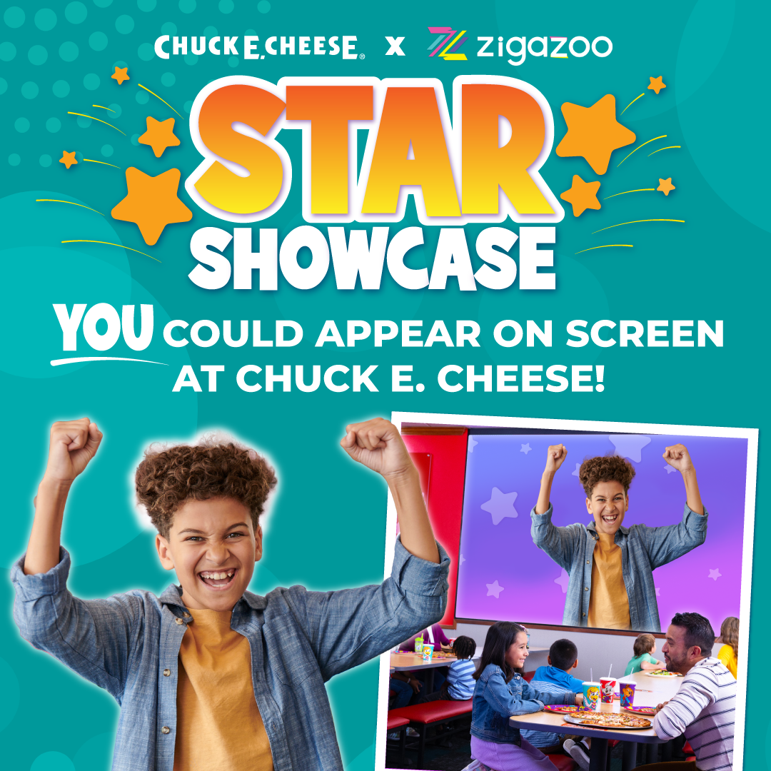 Chuck E. Cheese and Zigazoo Announce Talent Contest