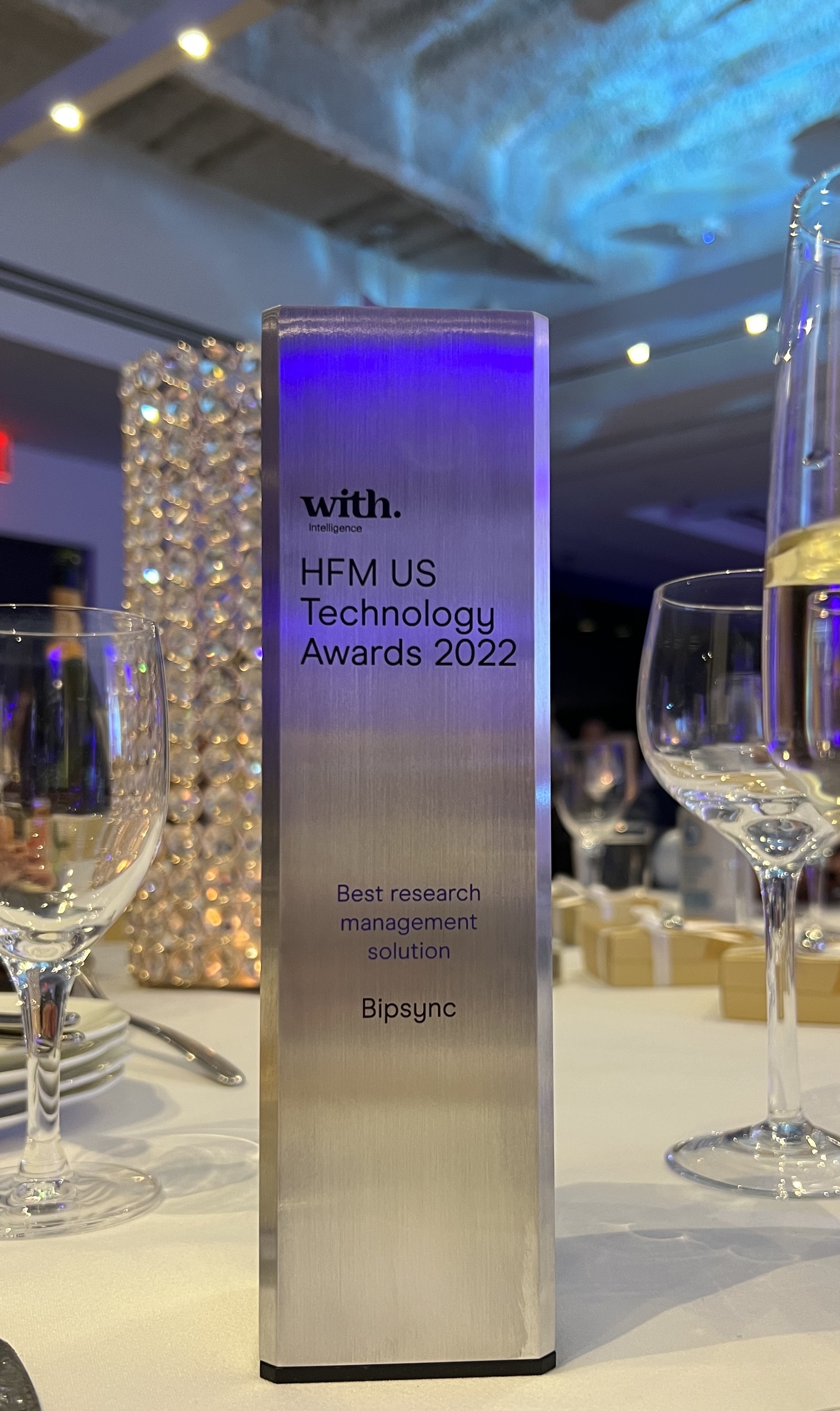 Bipsync is the 'Best Research Management Solution' According to With Intelligence HFM US Technology Awards 2022 thumbnail