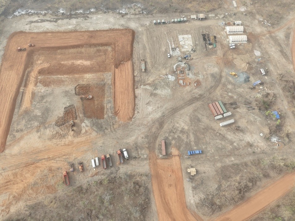 Figure 1: March 2026 overview of pilot plant site in Senegal. image