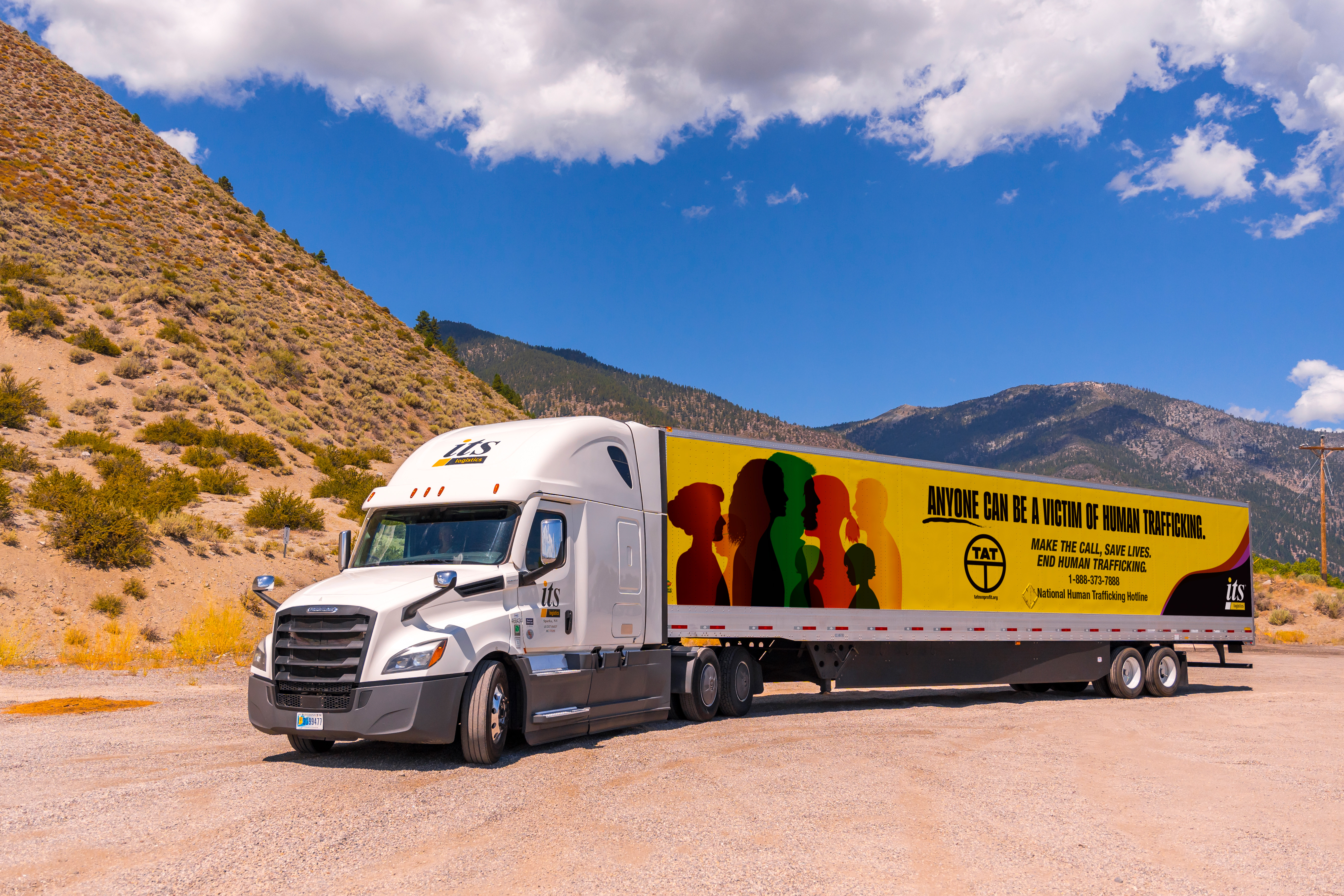 ITS Logistics Wraps Two Trailers to Promote Awareness for TAT