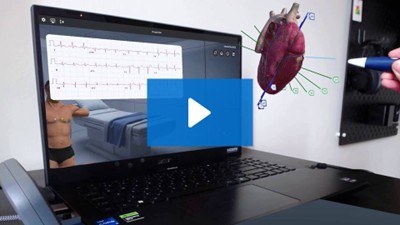 Virtual ECG for zSpace