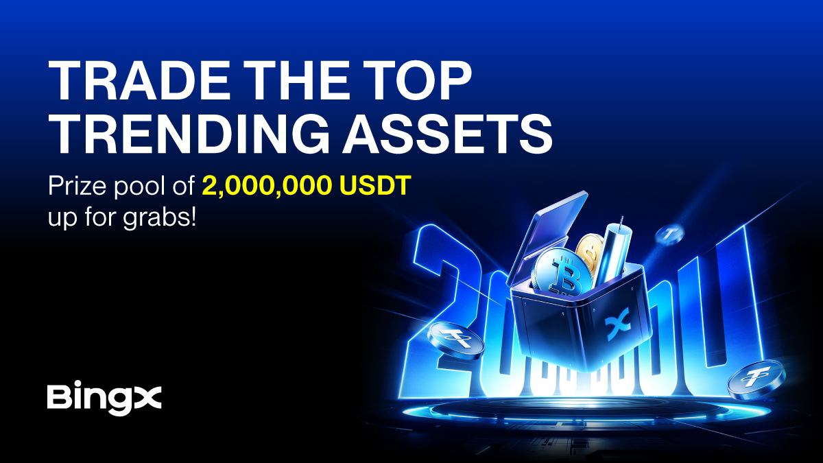 BingX Unveils 2 Million USDT Multi-Asset Trading Campaign Around Today’s Most-Watched Market Trends