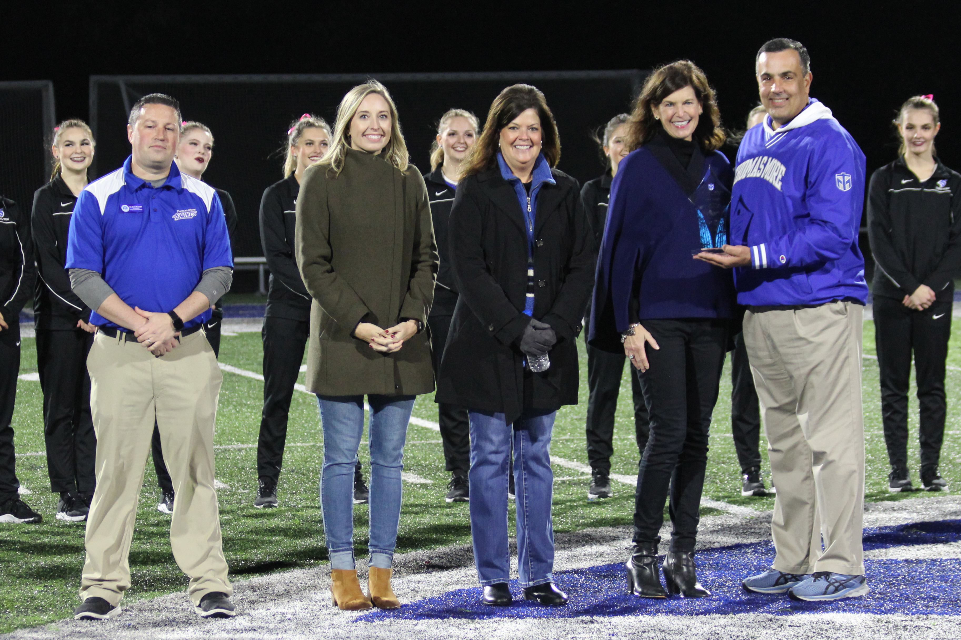 Thomas More Honors Duke Energy with Saints Salute 