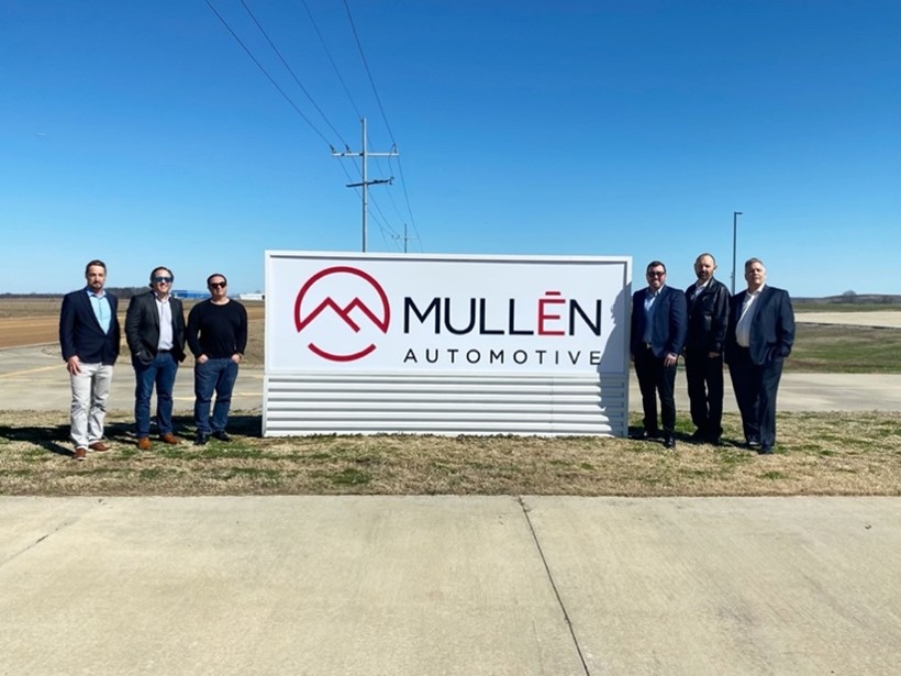 Mullen Executive Team at Tunica Entrance