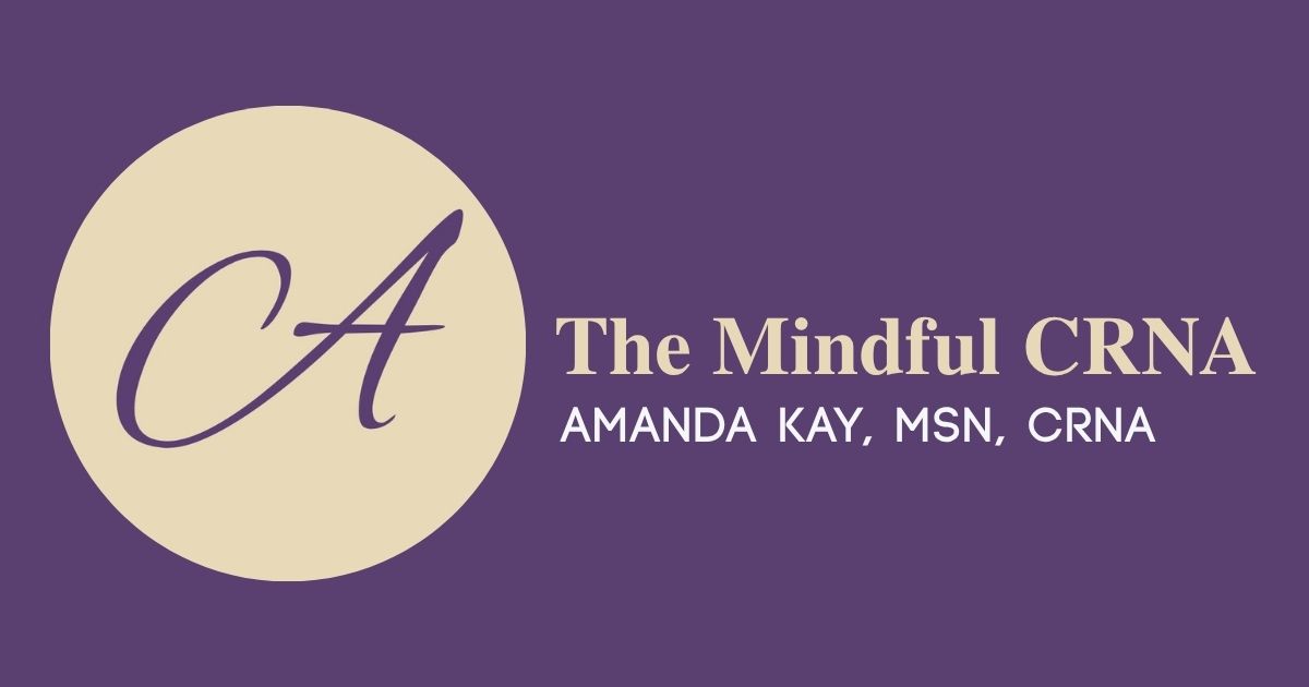 The Mindful CRNA logo — CRNA coaching and education platform