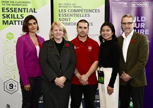 Des partenaires et des anciens de Skills/Compétences Canada ont procédé au lancement officiel de la 15e Semaine nationale des métiers spécialisés et des technologies, à Burnaby, en Colombie-Britannique.