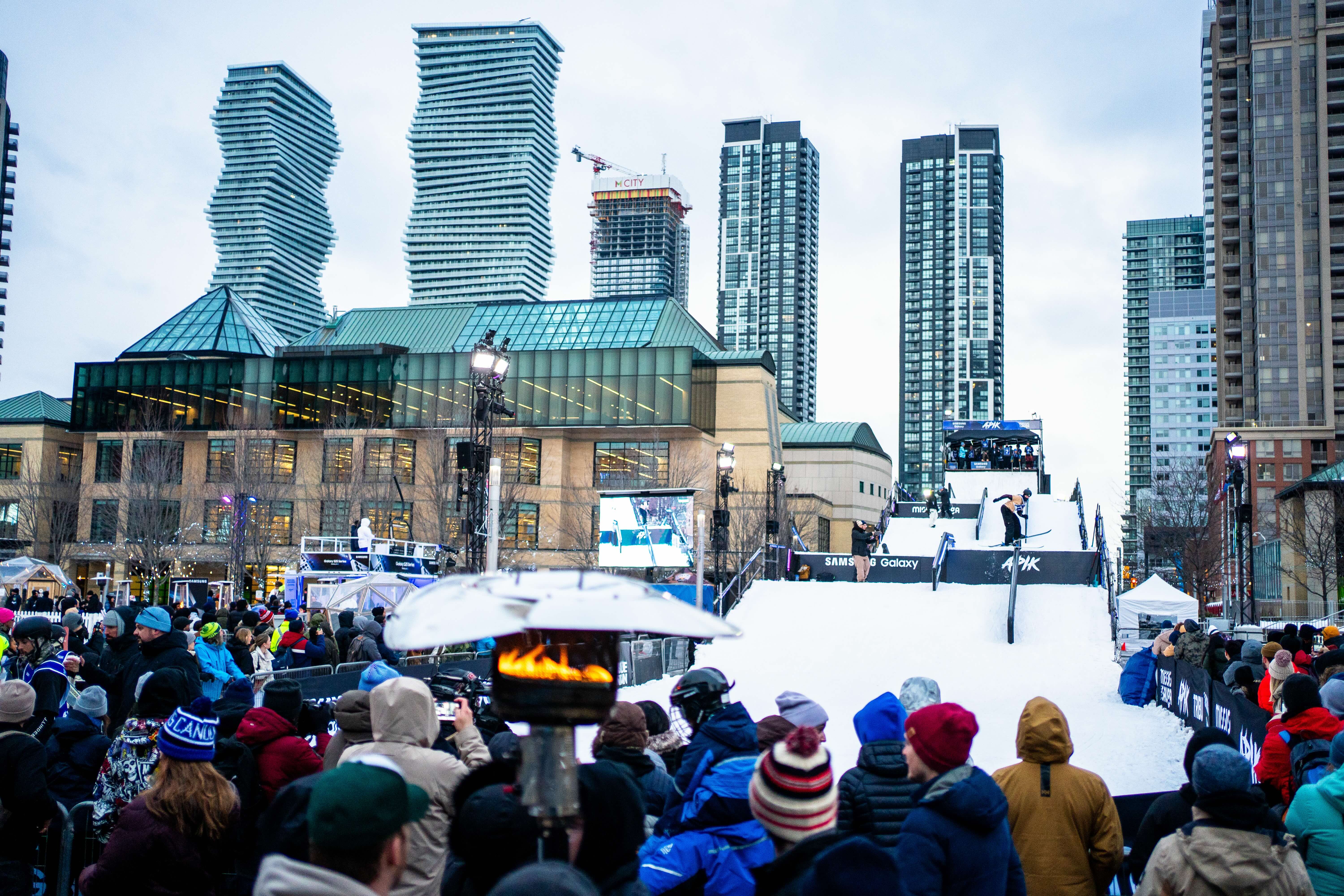 Downtown Mississauga Transforms into a Giant Urban Snowpark as APIK Returns for Three Days of Winter Action