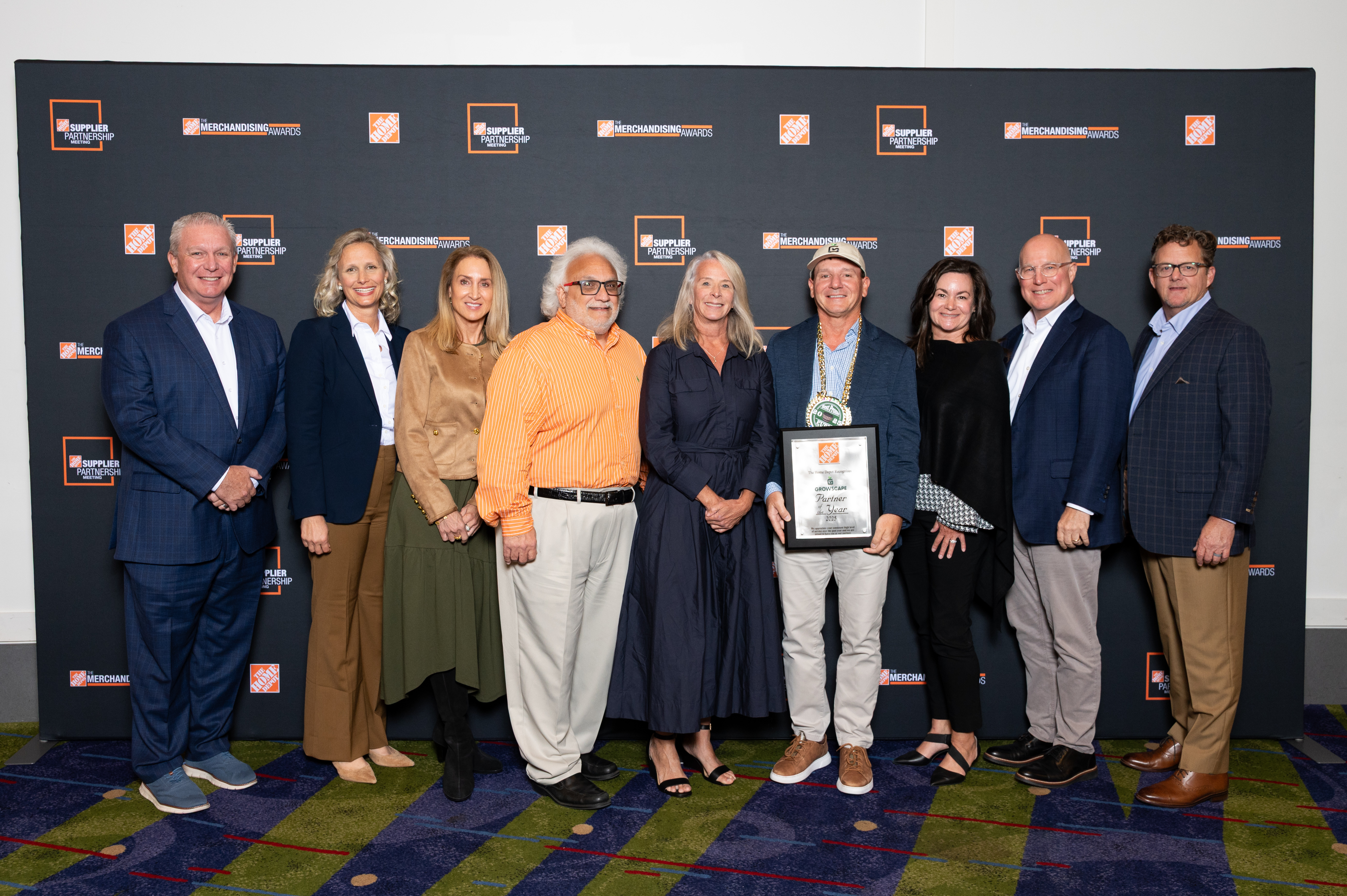 Growscape named Outdoor Garden Partner of the Year by The Home Depot