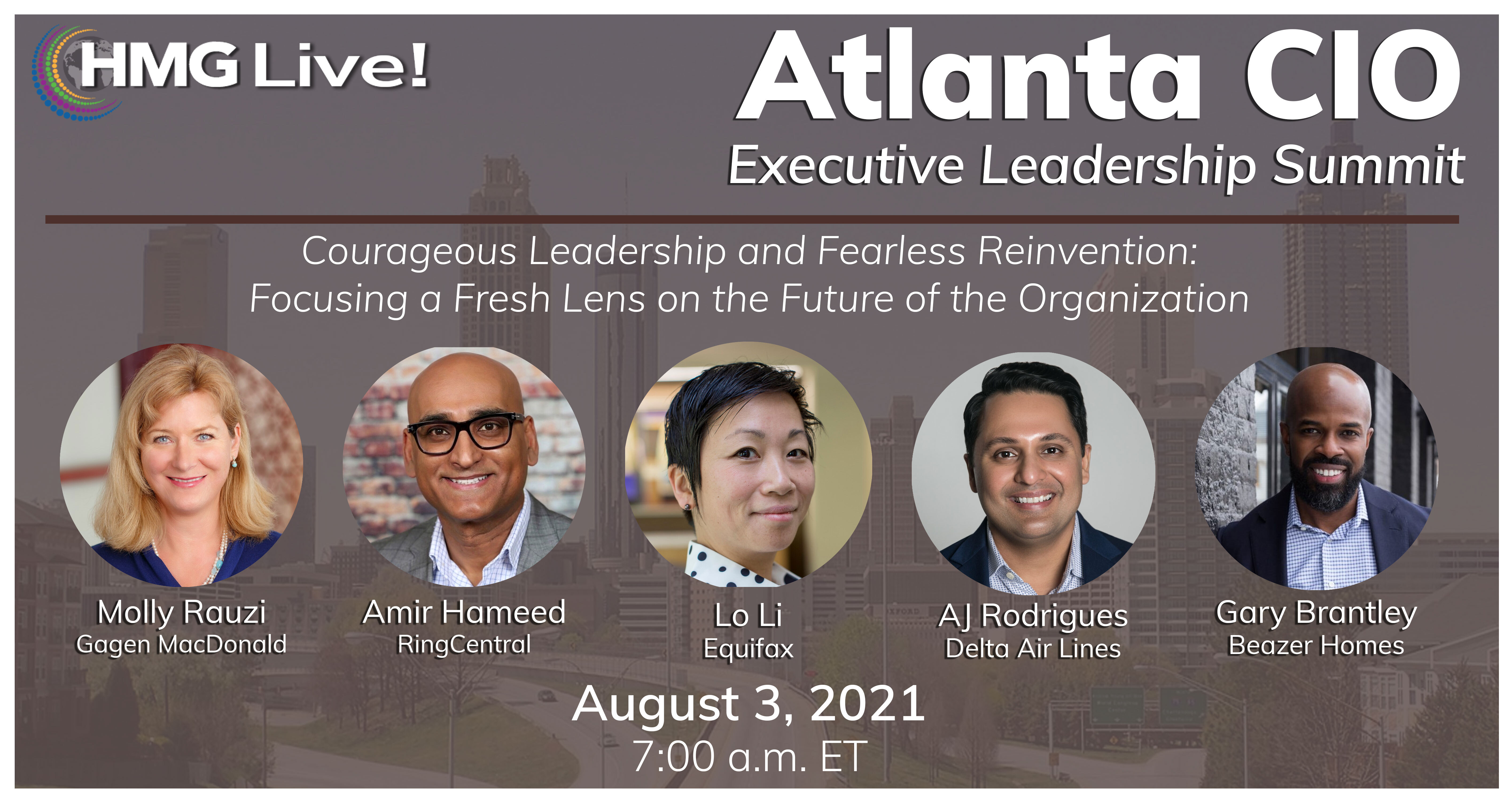 2021 HMG Live! Atlanta CIO Executive Leadership Summit 