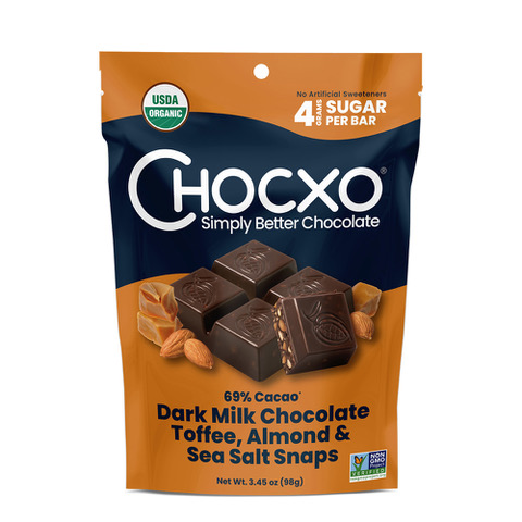 DARK MILK CHOCOLATE SNAPS