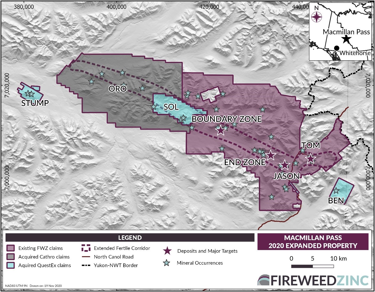 MACMILLAN PASS 2020 EXPANDED PROPERTY