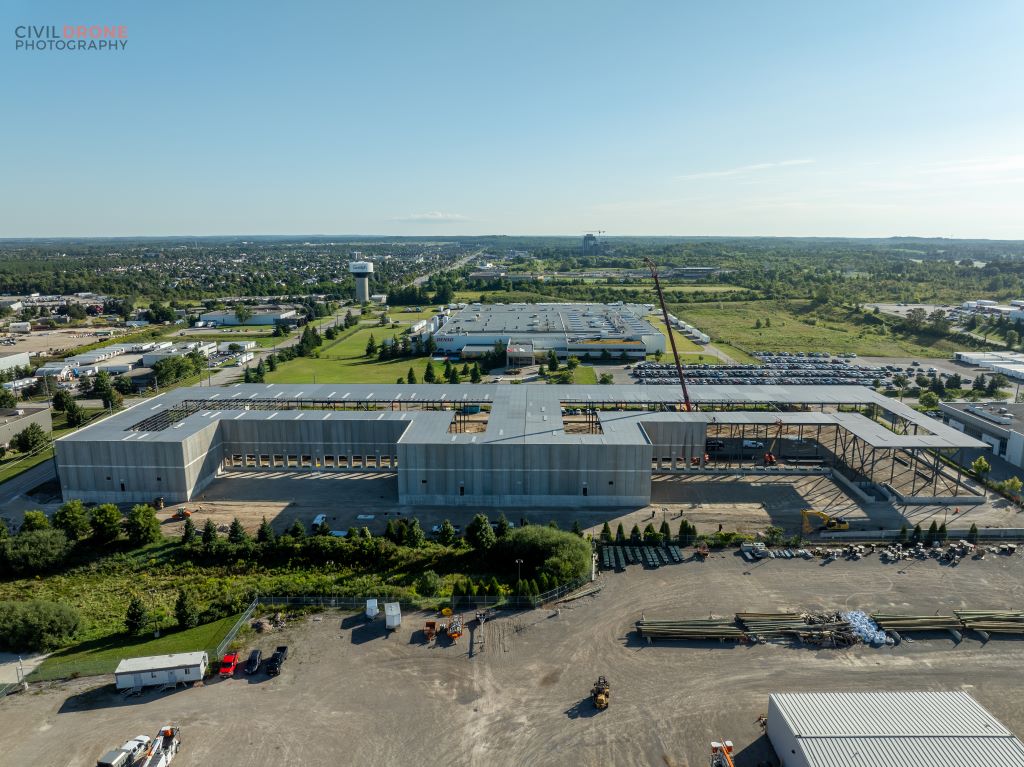 Loading areas at Midwestern Logistic Facility, 426 Clair Road West, Guelph, Ontario.