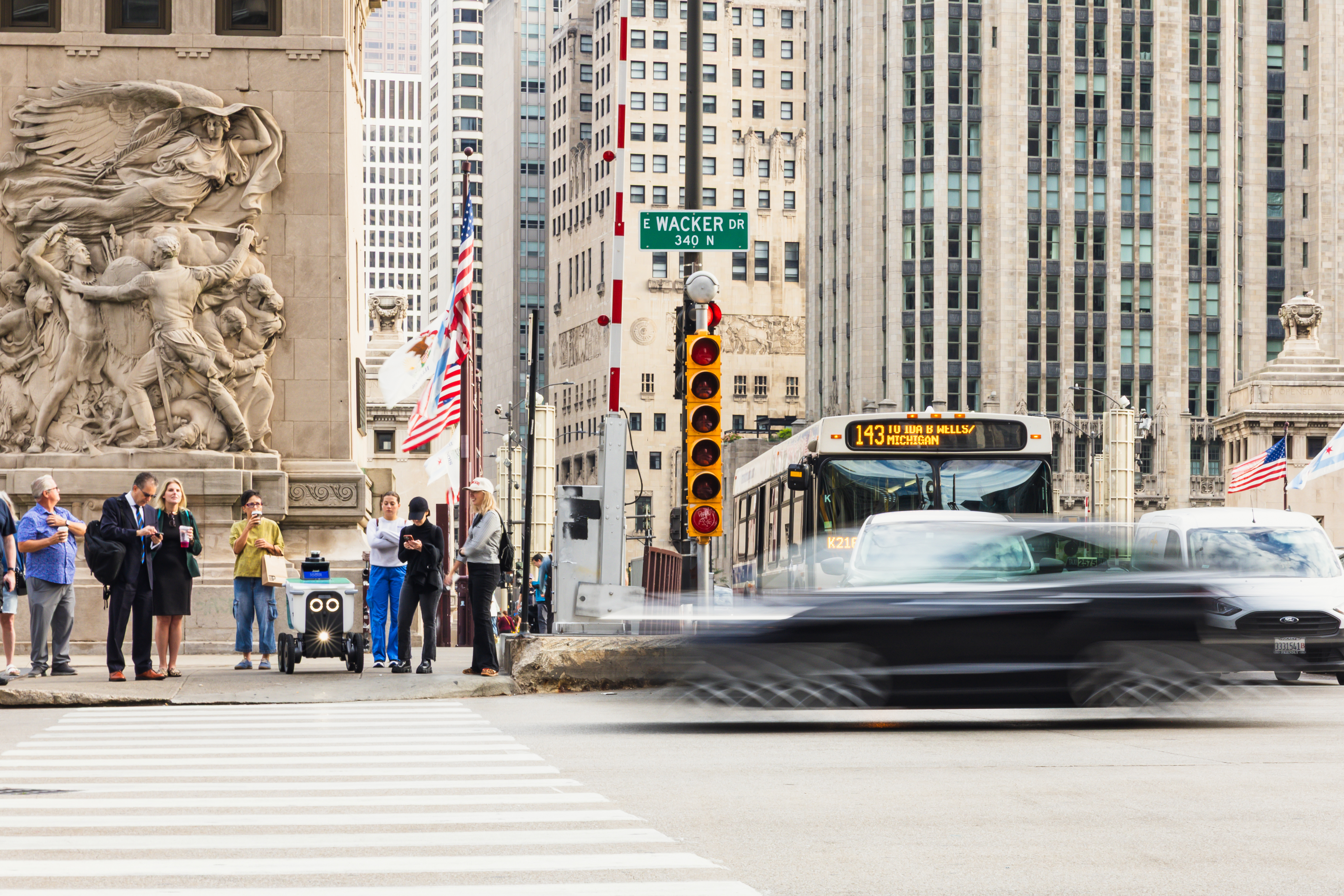 Serve Robotics (Nasdaq: SERV) on the Sidewalk in Chicago