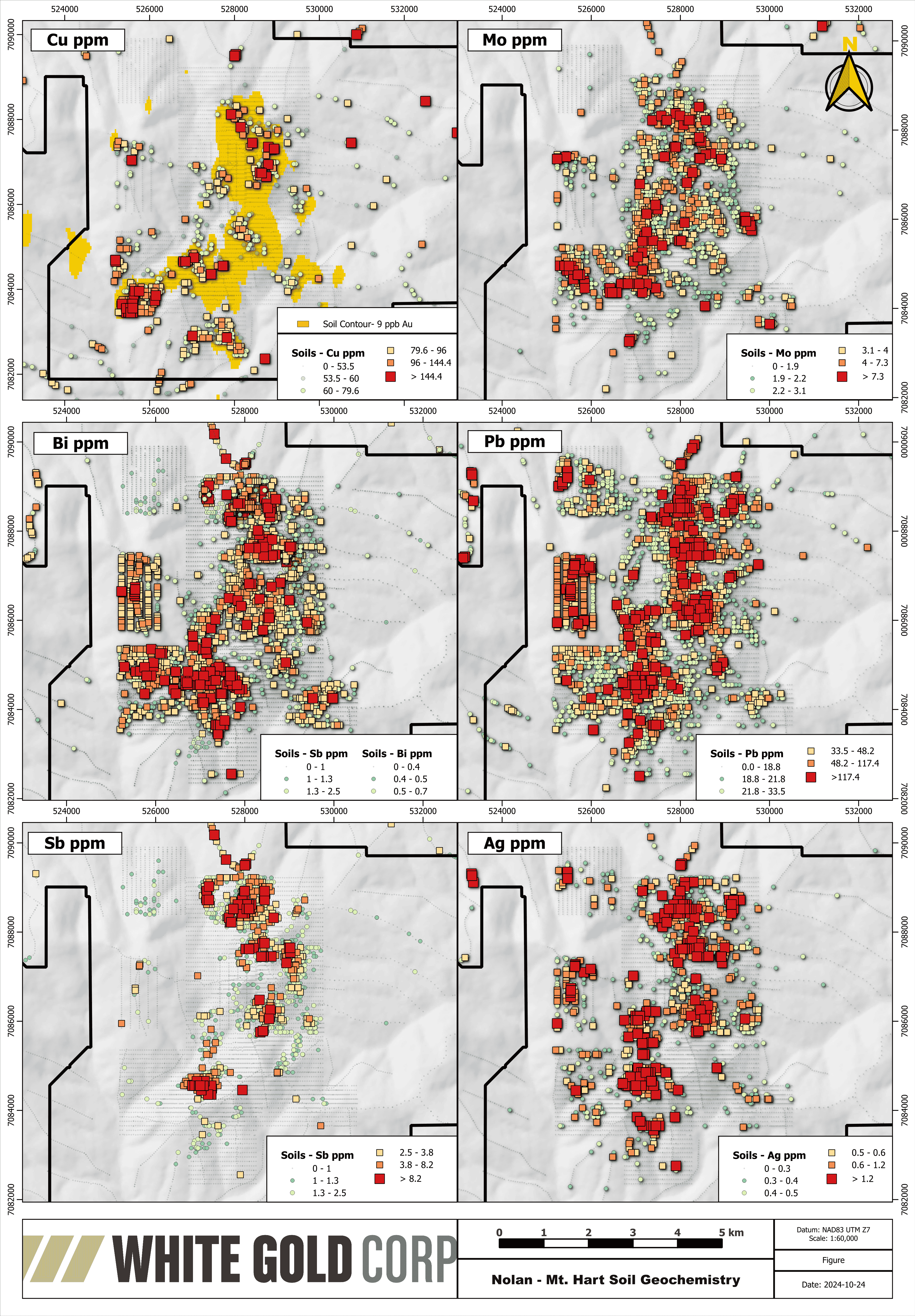 Figure 6 - Mount Hart Soil Geochemistry-min