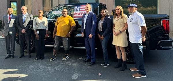 Kevin Gatson Receives Modified Truck